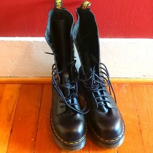 Doc Martens 14-eye Steel toe boots